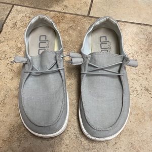 Women’s Hey dudes style Wendy, color Chambray light grey